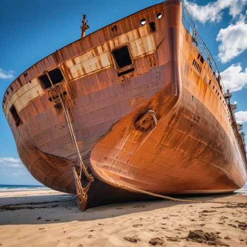 aground,shipbreaking,drydocked,ship wreck,shipwrecks,antiship,rusting,shipwreck,shipbreakers,withdrawn,merchantman,wooden boat,old ship,shipbroker,guardship,shipshape,the wreck of the ship,foundering,abandoned boat,seaworthy,Photography,General,Realistic