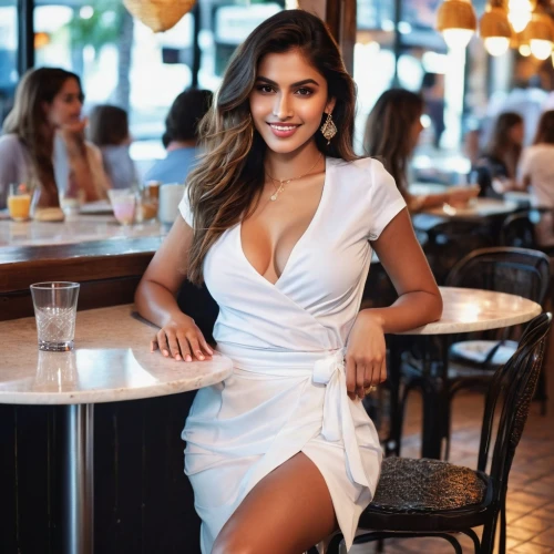 nicodemou,white dress,vaani,priyanka chopra,girl in white dress,priyanka,krsmanovic,salvadorian,sanchita,venezolana,panamanian,peruana,carulla,prita,barista,vaanii,nidhi,vanaja,white winter dress,restauranteur,Photography,General,Realistic