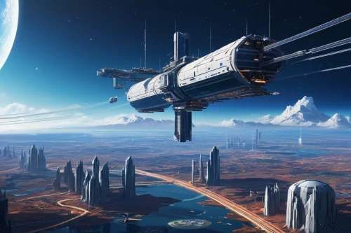 coruscant,homeworld,delamar,coruscating,dreadnaught,spaceports,megaships,spaceport,futuristic landscape,cosmodrome,homeworlds,cardassia,skyreach,farpoint,hurston,dreadnought,sky space concept,sulaco,honorverse,ringworld,Conceptual Art,Sci-Fi,Sci-Fi 12