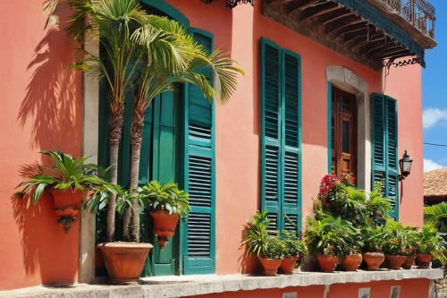 colorful facade,shutters,sicily window,balcones,positano,window with shutters,trinidad cuba old house,burano,chucun,balcony,patios,palermo,ventanas,terraza,cartagena,antigua,palmbeach,puglia,balcony garden,mediterranean,Illustration,Abstract Fantasy,Abstract Fantasy 11