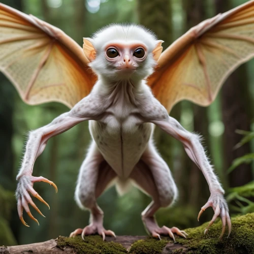 manticore,featherless,fantasy animal,mogwai,pazuzu,bartok,homunculus,hippogriff,jarusombat,sphinx pinastri,balaur,pellucidar,gryphon,pygmy,anthropomorphized animals,troglodytidae,forest dragon,agamid,petrify,pteropus,Photography,General,Realistic