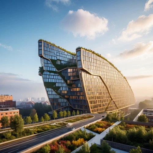 bjarke,skolkovo,morphosis,futuristic architecture,building honeycomb,tianjin,changzhou,yekaterinburg,autostadt wolfsburg,kunshan,zhengzhou,ekaterinburg,shanyang,chengdu,blavatnik,shenyang,bicocca,songdo,europan,honeycomb structure,Photography,General,Realistic