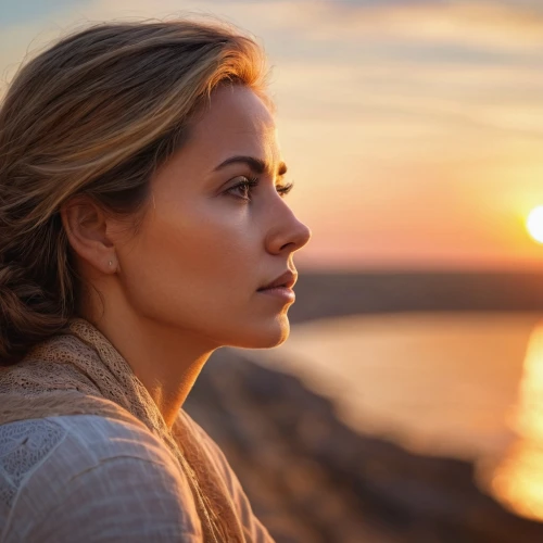pensively,thoughtful,girl on the dune,woman thinking,contemplatively,woman portrait,romantic portrait,contemplative,golden light,contemplation,contemplate,sunset glow,blonde woman,gazing,wistful,girl on the river,in thoughts,serene,pensive,winslet,Photography,General,Commercial