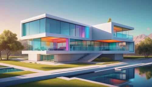 modern architecture,modern house,cubic house,futuristic architecture,cube house,contemporary,hypermodern,smart house,dreamhouse,mid century house,cube stilt houses,3d rendering,modernism,futuristic art museum,mid century modern,prefab,house by the water,futuristic landscape,modern style,modern,Conceptual Art,Daily,Daily 25