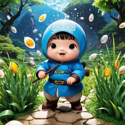 minimo,olimar,soffiantini,cute cartoon character,matsuno,little world,pikmin,maplestory,gnomeo,doraemon,adventurer,game illustration,pororo the little penguin,bohlander,spelunker,kids illustration,cute cartoon image,neenan,children's background,villager,Unique,3D,3D Character