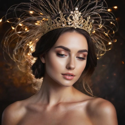 gold foil crown,golden crown,gold crown,headpiece,headdress,feather headdress,evgenia,headress,headdresses,yevgenia,fairy queen,crowned,princess crown,spring crown,unicorn crown,queen of the night,diadem,millinery,olesya,circlet,Photography,Artistic Photography,Artistic Photography 04