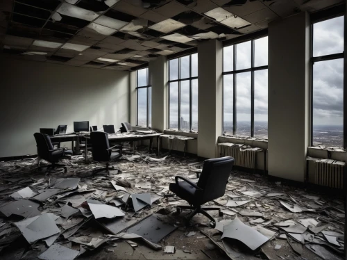 conference room,unfurnished,boardroom,blur office background,abandoned room,bureaucratism,bureaux,boardrooms,cubicle,offices,modern office,bureaucratese,devastations,cubical,shibboleth,disarray,cubicles,destructions,creative office,destructiveness,Illustration,Abstract Fantasy,Abstract Fantasy 22