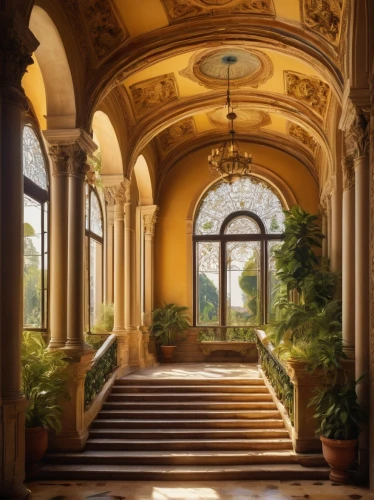 mirogoj,conservatory,orangery,villa balbianello,loggia,certosa di pavia,orangerie,villa cortine palace,villa d'este,glyptotek,villa borghese,philbrook,dolmabahce,palladianism,hallway,cochere,venaria,certosa,cliveden,windows wallpaper,Art,Classical Oil Painting,Classical Oil Painting 07