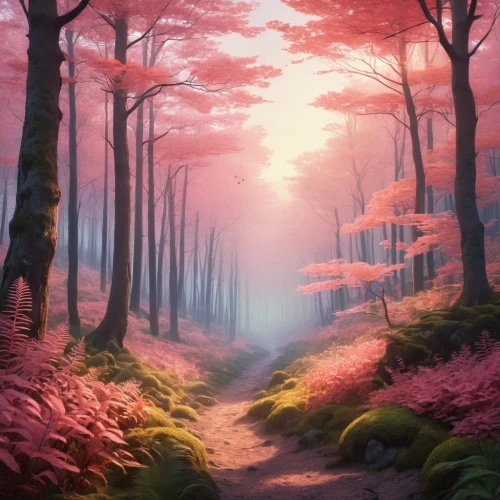 forest path,forest landscape,forest of dreams,autumn forest,forest road,forest background,forest,fairy forest,forest walk,forest glade,fantasy landscape,hiking path,fairytale forest,enchanted forest,pathway,the forest,deciduous forest,forestland,nature background,cartoon video game background,Photography,General,Realistic