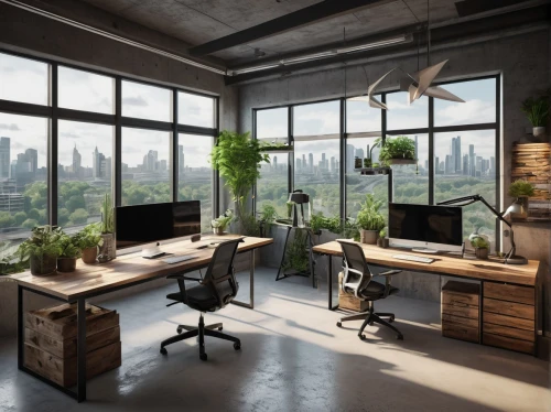 modern office,creative office,working space,blur office background,office desk,workspaces,workstations,offices,furnished office,office,desk,desks,bureaux,work space,computer workstation,computer room,wooden desk,office chair,workbenches,forest workplace,Illustration,Realistic Fantasy,Realistic Fantasy 25
