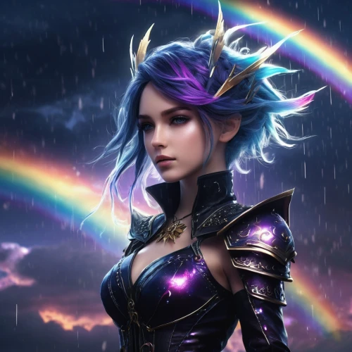 monsoon banner,effluvia,jaina,unicorn background,rainbow background,caitlyn,rainbo,vel,rainbow unicorn,trine,varya,unicorn art,fantasy portrait,liliana,fantasy picture,kaisa,nyx,show off aurora,violet head elf,lalazarian,Photography,Documentary Photography,Documentary Photography 11