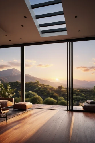 roof landscape,beautiful home,penthouses,skylights,glass wall,home landscape,luxury home interior,windows wallpaper,interior modern design,horizontality,great room,modern living room,modern decor,overlooking,contemporary decor,oticon,modern room,home interior,electrochromic,hardwood floors,Art,Classical Oil Painting,Classical Oil Painting 35