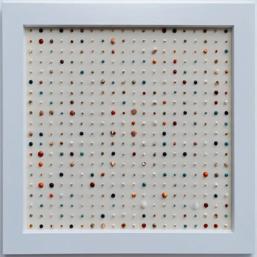 hirst,pegboard,boetti,pin board,lego frame,microarray,thumbtacks,klaus rinke's time field,microarrays,plastic beads,zwirner,memo board,decordova,dot,punchcard,tesserae,pachisi,counting frame,minesweeper,orange dots,Photography,General,Realistic
