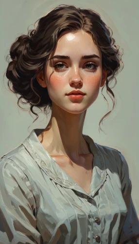 northanger,hypatia,liesel,girl portrait,portrait of a girl,milkmaid,young girl,digital painting,young woman,cosette,overpainting,belle,fantasy portrait,girl with cloth,lovett,nelisse,mystical portrait of a girl,young lady,maidservant,girl in a long,Illustration,Black and White,Black and White 02