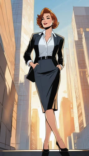 lois,business woman,businesswoman,rahne,madelyne,fujiko,moneypenny,selina,giganta,scully,peggy,business girl,art deco woman,elastigirl,art deco background,secretarial,janeway,janetta,bombshells,pitchwoman,Illustration,American Style,American Style 13