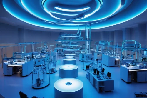 operating room,mri machine,cleanrooms,neurosurgery,cleanroom,plasma lamp,radiopharmaceutical,neurosciences,laboratory,chemical laboratory,futuristic art museum,radiotherapy,csiro,doctor's room,blue room,scitech,biomedicine,chemiluminescence,laboratories,laboratorium,Illustration,Realistic Fantasy,Realistic Fantasy 26