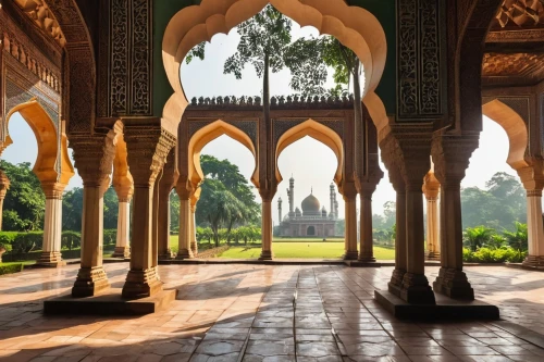 shahi mosque,alcazar of seville,mihrab,imambara,after the ud-daula-the mausoleum,safdarjung,mamounia,medinah,agra,persian architecture,islamic architectural,alhambra,diwan,chhatris,zayandeh,maqbara,grand mosque,shahjahan,marrakesh,qutub,Illustration,Abstract Fantasy,Abstract Fantasy 11