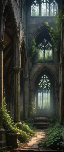 hall of the fallen,rivendell,hogwarts,nargothrond,briarcliff,cathedrals,sanctuary,dandelion hall,haunted cathedral,archways,cloisters,forest chapel,monastery,diagon,ruins,cathedral,shadowgate,cloister,the ruins of the,lostplace,Art,Classical Oil Painting,Classical Oil Painting 12