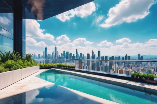 roof top pool,infinity swimming pool,penthouses,sky apartment,damac,skyscapers,roof landscape,glass wall,hkmiami,luxury property,roof terrace,glass roof,skyloft,luxury real estate,jumeirah,outdoor pool,waterview,brickell,dubai,panoramic views,Conceptual Art,Daily,Daily 21