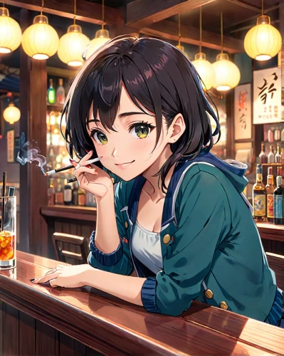 izakaya,barmaid,coffeeshop,bartender,cafe,waitress,shosenkyo drunk,bar,mayama,rinko,coffee background,tsugumi,hina,yanmei,koharu,himawari,euphonious,bartending,akane,pub,Anime,Anime,Realistic