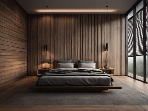 modern room,wooden wall,bedroom,sleeping room,headboards,minotti,wood floor,wooden floor,bedrooms,interior modern design,contemporary decor,headboard,hardwood floors,modern decor,guest room,great room,wallcoverings,wooden planks,chambre,bedspread,Conceptual Art,Fantasy,Fantasy 34