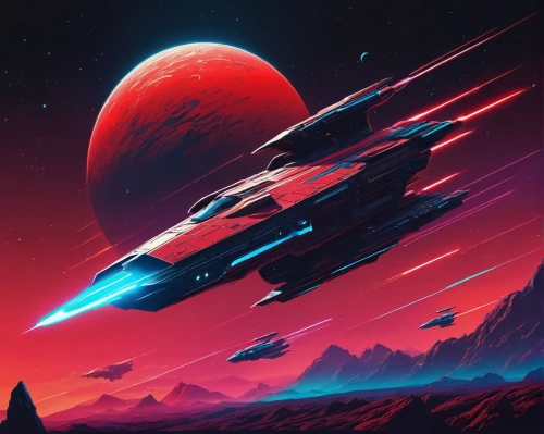 gradius,space ships,parsec,vulcans,space art,starship,scifi,sci fi,red planet,sci - fi,stonebraker,spaceships,extrasolar,futuristic landscape,sci fiction illustration,voyagers,minbari,space voyage,homeworld,interceptor,Conceptual Art,Sci-Fi,Sci-Fi 12