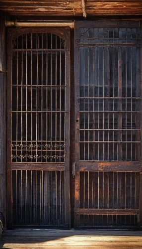 window with grille,window with shutters,wooden windows,ryokans,japanese-style room,wood gate,ryokan,tansu,chanoyu,wood window,dojo,meiji jingu,kajiwara,old windows,tatami,dejima,zenkoji,nakashima,sankyo,wooden shutters,Illustration,Paper based,Paper Based 28