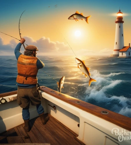 monopod fisherman,fishing,fisherman,sportfishing,fishermen,fishing classes,fisheries,commercial fishing,fishing cutter,types of fishing,anglers,go fishing,swordfishing,fishermens,wyland,pesca,fishing rod,fishery,fishing gear,seafaring,Illustration,American Style,American Style 10