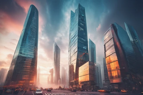 futuristic architecture,supertall,skyscrapers,cybercity,mubadala,skylstad,skycraper,ctbuh,azrieli,abdali,the skyscraper,skyscraper,megacorporation,monoliths,guangzhou,coruscant,skyscraping,urban towers,tall buildings,barad,Illustration,Vector,Vector 17