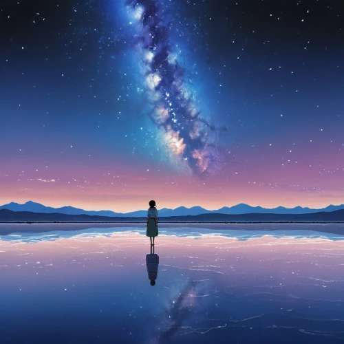 universe,galaxy,starry sky,the universe,star sky,milky way,beautiful wallpaper,cosmos,the night sky,universo,the milky way,dreamscape,starlight,night sky,univers,astral traveler,skygazers,starscape,space art,infinity,Illustration,Japanese style,Japanese Style 14