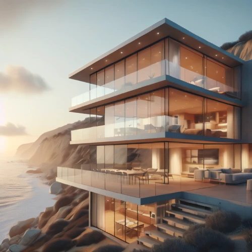 dunes house,cubic house,modern architecture,beach house,modern house,3d rendering,cube stilt houses,house by the water,futuristic architecture,beachhouse,luxury property,house of the sea,render,luxury real estate,penthouse apartment,ocean view,floating huts,luxury home,eco-construction,uluwatu