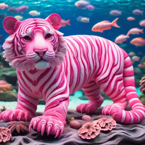 the pink panter,pink cat,a tiger,tiger cat,marine animal,tigerle,sea animal,tiger png,royal tiger,tigers,magenta,tiger,diamond zebra,coral guardian,asian tiger,white tiger,pink panther,animal feline,amurtiger,whimsical animals