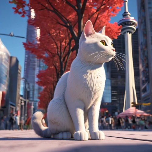 white cat,cartoon cat,pink cat,cinema 4d,japanese bobtail,fantasia,paw,cat,mow,animal film,3d rendered,cat vector,3d model,the cat,cute cat,3d render,flower cat,ori-pei,olaf,snowball,Conceptual Art,Daily,Daily 35