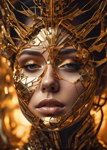 golden wreath,golden mask,gold mask,golden crown,masquerade,mary-gold,foil and gold,fantasy portrait,gold filigree,venetian mask,gold foil crown,gold crown,gold foil art,mystical portrait of a girl,golden frame,the carnival of venice,girl in a wreath,gold leaf,mirror of souls,gold frame,Photography,General,Sci-Fi