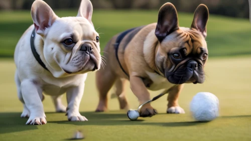 british bulldogs,french bulldogs,pet vitamins & supplements,golfers,bull and terrier,pitching wedge,golf equipment,dog sports,disc dog,dog training,two running dogs,playing dogs,golf ball,feng shui golf course,golf balls,dog photography,ancient dog breeds,golf putters,hunting dogs,track golf,Photography,General,Natural