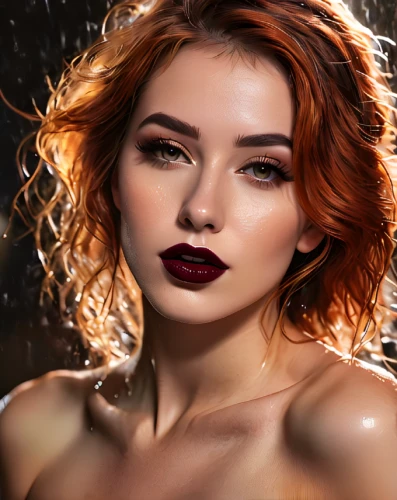 retouch,retouching,portrait photography,portrait background,portrait photographers,women's cosmetics,romantic portrait,red-haired,redhair,red head,redhead doll,image manipulation,photoshop manipulation,natural cosmetic,visual effect lighting,redheads,vintage makeup,romantic look,redhead,red lips