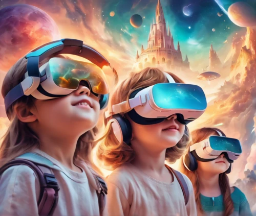virtual world,vr,3d fantasy,virtual reality,virtual reality headset,vr headset,metaverse,astronomers,prospects for the future,space tourism,children's background,oculus,virtual landscape,planetarium,sci fiction illustration,starscape,dream world,virtual,world digital painting,3d,Illustration,Realistic Fantasy,Realistic Fantasy 01