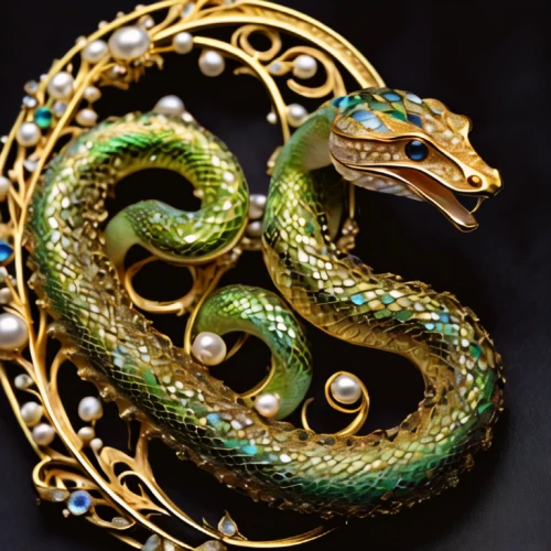 emerald lizard,green dragon,golden dragon,serpent,green snake,chinese dragon,emperor snake,wyrm,dragon design,gold ornaments,basilisk,gold jewelry,enamelled,filigree,snake charming,serpentine,pointed snake,western terrestrial garter snake,boa constrictor,gold filigree,Photography,General,Natural