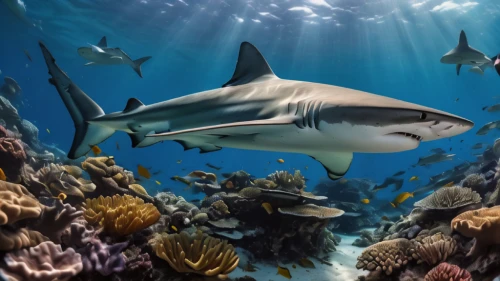 bull shark,sand tiger shark,tiger shark,great white shark,bronze hammerhead shark,underwater background,requiem shark,nurse shark,sea animals,hammerhead,sea life underwater,underwater world,sharks,shark fin soup,shark,cartilaginous fish,marine life,remora,pilotfish,underwater fish,Photography,General,Natural