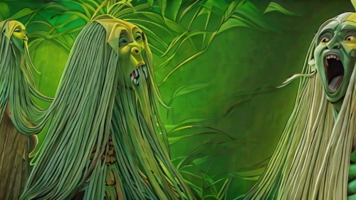 weeping willow,horsetail family,grass family,bush florets,rapunzel,grass fronds,trumpet creepers,strozzapreti,halloween ghosts,three-lobed slime,tangled,defense,patrol,guards of the canyon,cartoon forest,druids,corn stalks,creepy bush,sirens,capellini,Photography,General,Natural