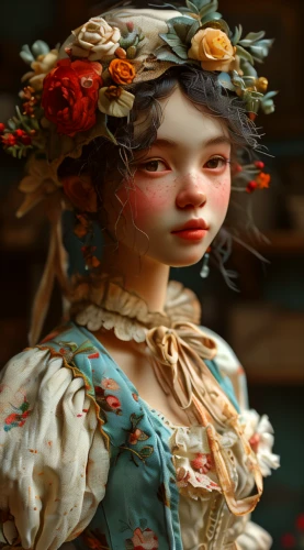 painter doll,vintage doll,wooden doll,female doll,artist doll,geisha girl,japanese doll,handmade doll,victorian lady,girl in flowers,cloth doll,the japanese doll,girl in a wreath,porcelain dolls,doll figure,geisha,fantasy portrait,chinese art,vintage floral,flower girl
