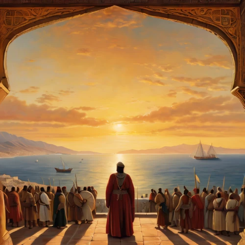 kings landing,twelve apostle,pentecost,constantinople,benediction of god the father,biblical narrative characters,rome 2,the abbot of olib,the arrival of the,game of thrones,wise men,king arthur,god of the sea,pilgrimage,christopher columbus's ashes,the people in the sea,the sea of red,orange robes,church painting,moses,Photography,General,Natural