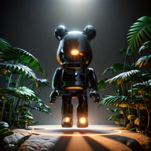 3d teddy,3d render,bear guardian,scandia bear,sun bear,3d rendered,cinema 4d,b3d,dark suit,3d model,bear,3d figure,ursa,jungle,space-suit,3d fantasy,panda,bolt-004,action-adventure game,cute bear