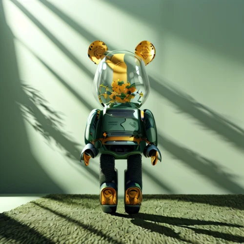 3d teddy,3d render,lego background,low poly,low-poly,minibot,3d rendered,wind-up toy,3d model,3d figure,bear guardian,ninjago,golden light,lego,robot,beekeeper,soft robot,robotic,3d man,backlighting