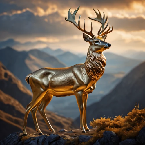 gold deer,elk,european deer,manchurian stag,whitetail,deer illustration,male deer,whitetail buck,stag,red deer,pere davids male deer,mule deer,antler velvet,glowing antlers,deer bull,deer,barren ground caribou,kudu,pere davids deer,white-tailed deer