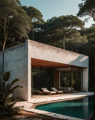dunes house,pool house,mid century house,mid century modern,summer house,luxury property,modern house,modern architecture,beach house,corten steel,cubic house,house by the water,luxury real estate,roof landscape,timber house,holiday villa,beautiful home,jewelry（architecture）,house in the forest,exposed concrete