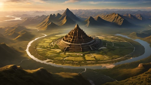 ancient city,the ancient world,fantasy landscape,world digital painting,bagan,mountain world,fantasy picture,temple fade,stone lotus,somtum,ancient civilization,guilin,stargate,russian pyramid,mongolia mnt,sacred lotus,full hd wallpaper,wonders of the world,ancient buildings,terraforming,Photography,General,Natural