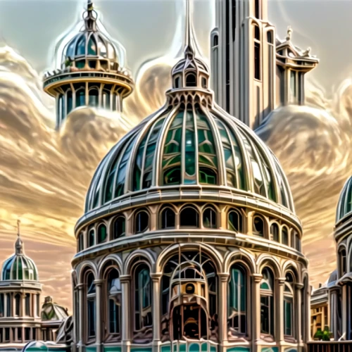 saint isaac's cathedral,capitol buildings,saint paul,roof domes,capitolio,temple of christ the savior,metropolis,saint peter's basilica,fantasy city,vatican city flag,st peter's basilica,st pauls,world digital painting,vaticano,basilica of saint peter,cuba background,beautiful buildings,berlin cathedral,saint joseph,church of christ