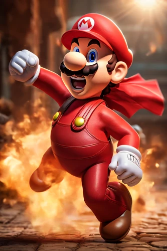super mario,mario,super mario brothers,mario bros,red super hero,fuel-bowser,smash,mobile video game vector background,png image,fire background,toad,flash unit,cg artwork,power icon,true toad,luigi,petrol-bowser,plumber,hero,run,Photography,General,Cinematic