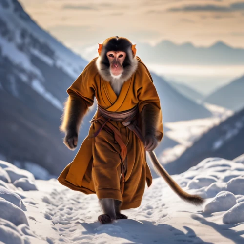 biblical narrative characters,barbary monkey,indian monk,middle eastern monk,buddhist monk,snow monkey,monk,buddhists monks,the good shepherd,barbary ape,theravada buddhism,mountain guide,hanuman,the monkey,the spirit of the mountains,shaolin kung fu,messenger of the gods,aladha,sadhu,monkey island,Photography,General,Natural